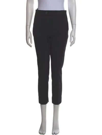 Pre-owned Helmut Lang Virgin Wool Straight Leg Pants In Gray