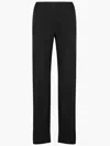 Helmut Lang Fluid Black Viscose Pants