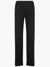 Helmut Lang Fluid Black Viscose Pants In Black