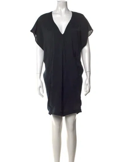 Pre-owned Helmut Lang V-neck Jumpsuit In Black