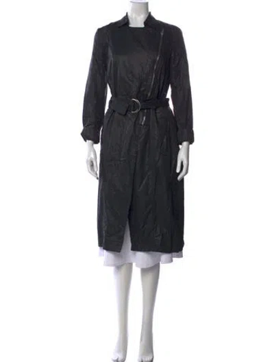 Pre-owned Helmut Lang V-neck Mini Dress In Black