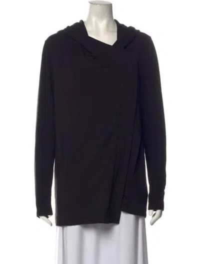 Pre-owned Helmut Lang V-neck Sweater In Black
