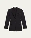 Helmut Lang Waisted Blazer In Blk