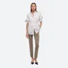 Helmut Lang Waisted Dart Shirt In White