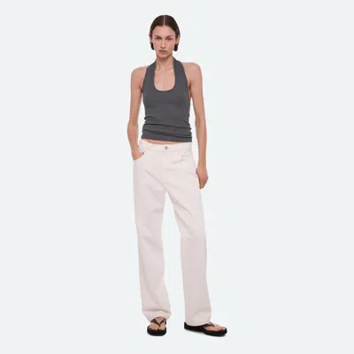 Helmut Lang Wardrobe Jeans In Matte White