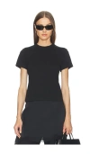 Helmut Lang Wardrobe Short Sleeves Tee In Black In Black