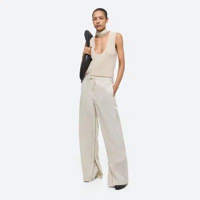 Helmut Lang Hose Logo In Creme