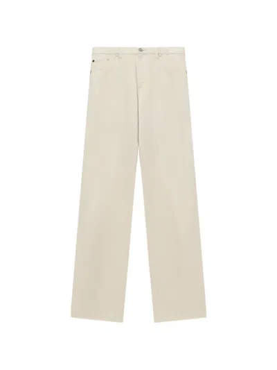 Helmut Lang Wide-leg Jeans In Neutral