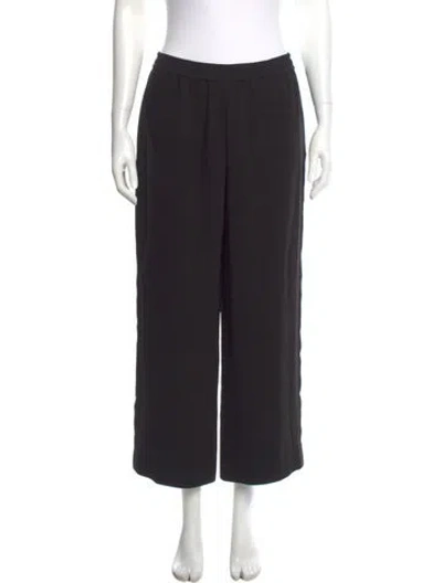 Pre-owned Helmut Lang Wide Leg Pants In Black