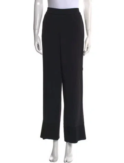 Pre-owned Helmut Lang Wide Leg Pants In Black