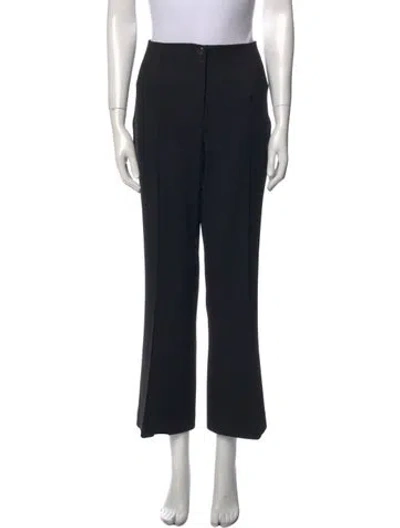 Pre-owned Helmut Lang Wide Leg Pants In Black