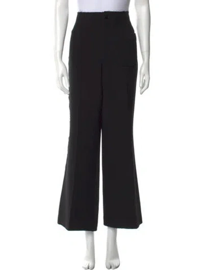 Pre-owned Helmut Lang Wide Leg Pants In Black