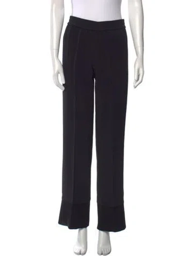 Pre-owned Helmut Lang Wide Leg Pants In Black