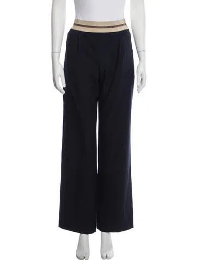 Pre-owned Helmut Lang Wide Leg Pants In Black
