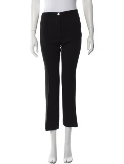 Pre-owned Helmut Lang Wide Leg Pants In Black