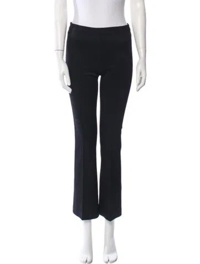 Pre-owned Helmut Lang Wide Leg Pants In Black