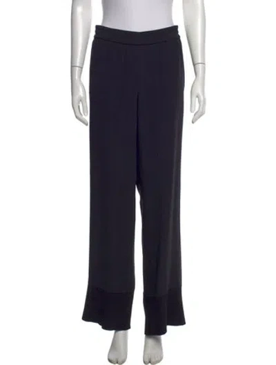Pre-owned Helmut Lang Wide Leg Pants In Black