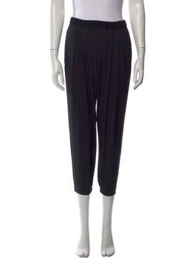 Pre-owned Helmut Lang Wide Leg Pants In Black