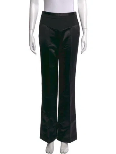 Pre-owned Helmut Lang Wide Leg Pants In Black