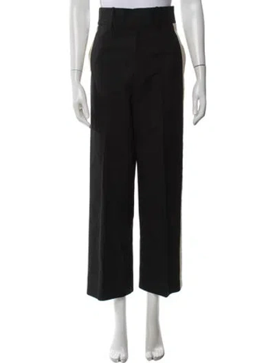 Pre-owned Helmut Lang Wide Leg Pants In Black