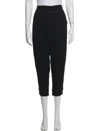 Pre-owned Helmut Lang Wide Leg Pants In Black