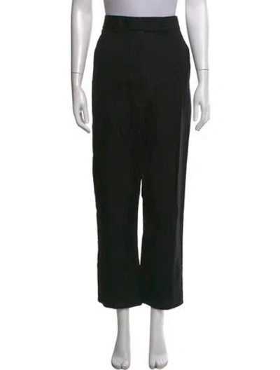 Pre-owned Helmut Lang Wide Leg Pants In Black
