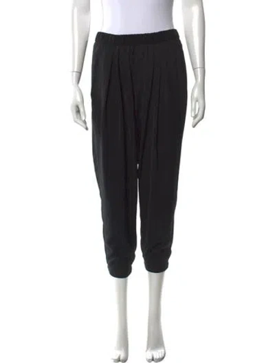 Pre-owned Helmut Lang Wide Leg Pants In Black