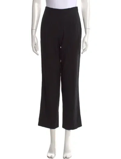 Pre-owned Helmut Lang Wide Leg Pants In Black