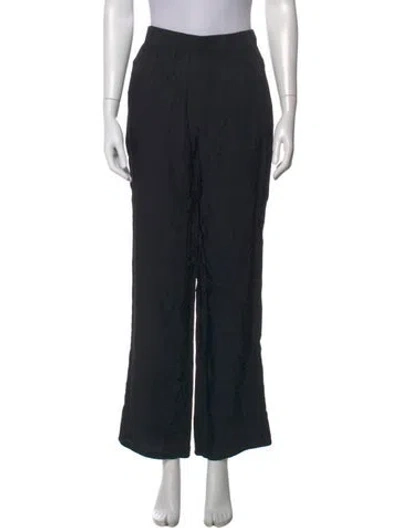 Pre-owned Helmut Lang Wide Leg Pants In Black