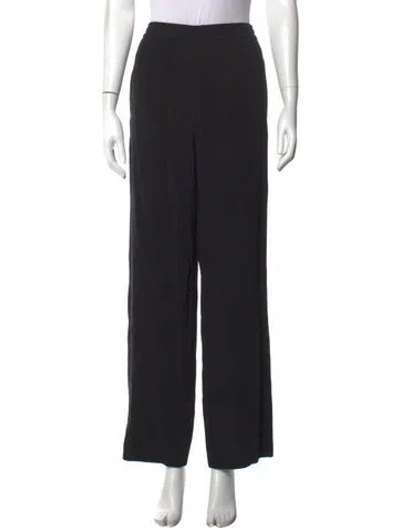 Pre-owned Helmut Lang Wide Leg Pants In Black