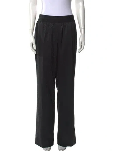 Pre-owned Helmut Lang Wide Leg Pants In Black