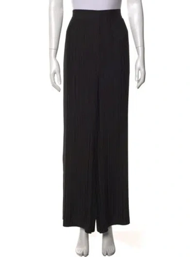 Pre-owned Helmut Lang Wide Leg Pants In Black