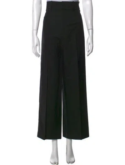 Pre-owned Helmut Lang Wide Leg Pants In Black