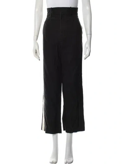 Pre-owned Helmut Lang Wide Leg Pants In Black