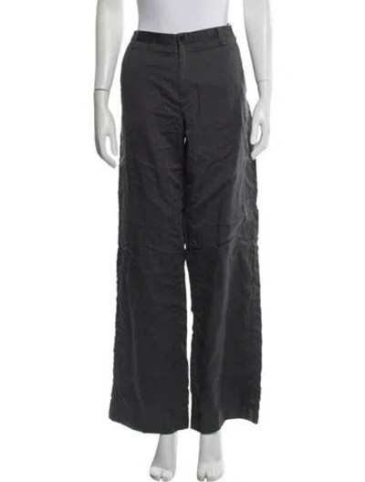 Pre-owned Helmut Lang Wide Leg Pants In Gray