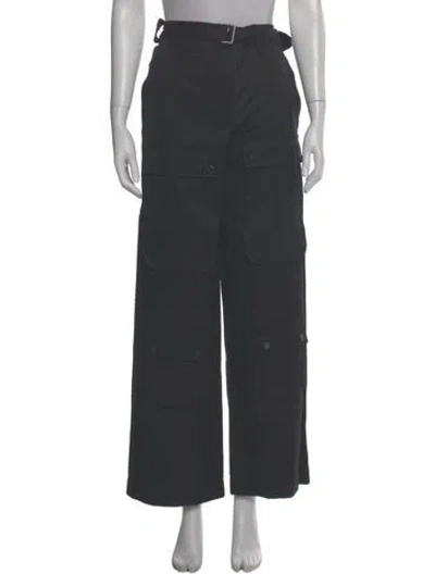 Pre-owned Helmut Lang Wide Leg Pants In Gray