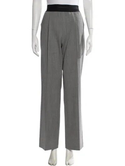 Pre-owned Helmut Lang Wide Leg Pants In Gray