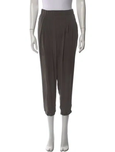 Pre-owned Helmut Lang Wide Leg Pants In Gray