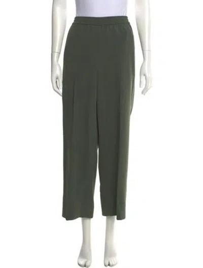 Pre-owned Helmut Lang Wide Leg Pants In Green