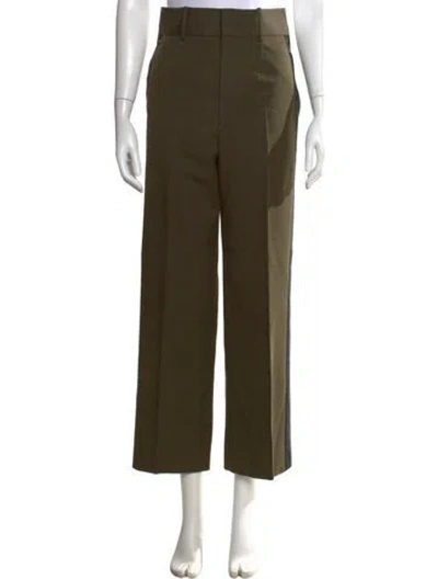Pre-owned Helmut Lang Wide Leg Pants In Green