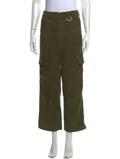 Pre-owned Helmut Lang Wide Leg Pants In Green