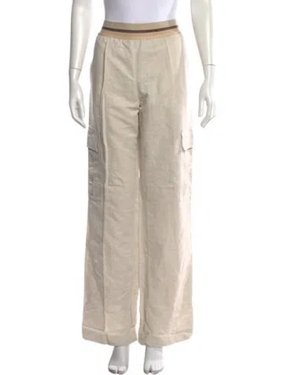 Pre-owned Helmut Lang Wide Leg Pants In Neutral