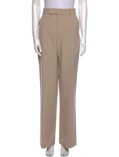 Pre-owned Helmut Lang Wide Leg Pants In Neutral