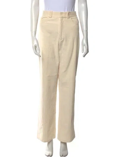 Pre-owned Helmut Lang Wide Leg Pants In Neutral