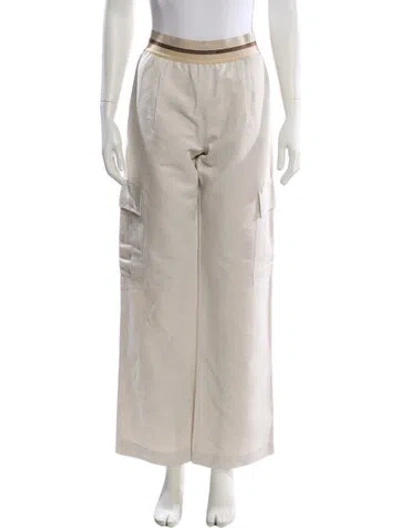 Pre-owned Helmut Lang Wide Leg Pants In Neutral