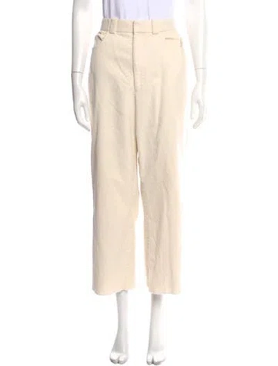 Pre-owned Helmut Lang Wide Leg Pants In Neutral