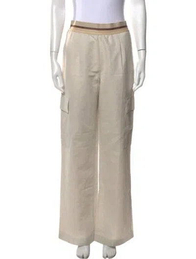 Pre-owned Helmut Lang Wide Leg Pants In Neutral