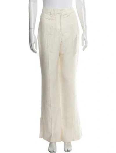 Pre-owned Helmut Lang Wide Leg Pants In Neutral