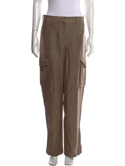 Pre-owned Helmut Lang Wide Leg Pants In Neutrals