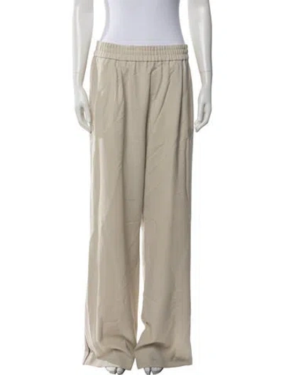 Pre-owned Helmut Lang Wide Leg Pants In Neutrals